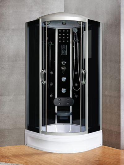 Душевая кабина RIVER TEMZA 90/24 ТН 90х90х217 10000001290 Универсальная Четверть круга