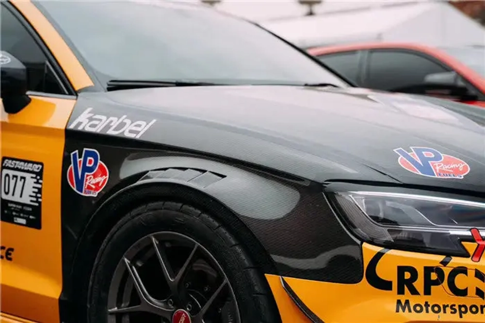 Карбоновые арки для AUDI A3 S LINE & S3 2017-2020 Sedan Ауди седан