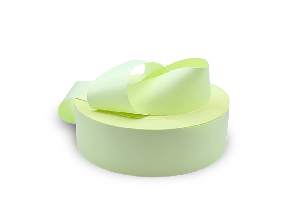 Плиссированная лента МАТОВАЯ 25/40 Светло-Зеленая