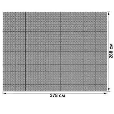 Набор GigoBloks Outdoor 10" L - 378x288 см