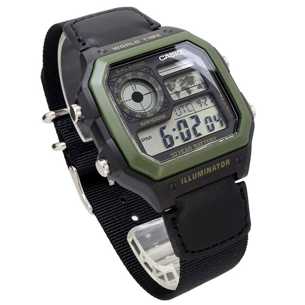Мужские наручные часы Casio AE-1200WHB-1B