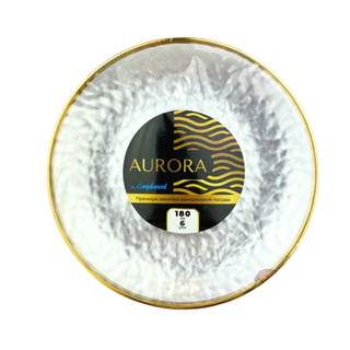 Тарелка Complement круглая РS проз/AURORA d=180мм/6шт