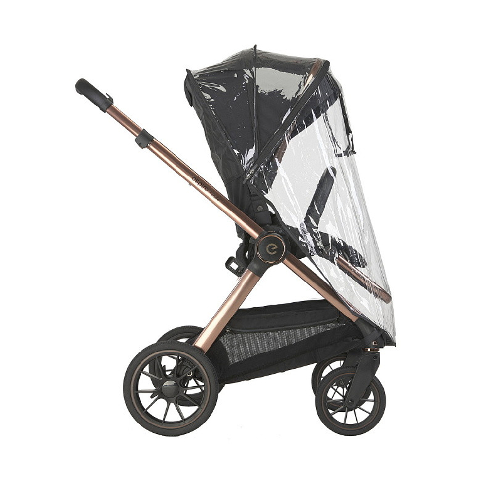 Детская коляска 3 в 1 Espiro Code 2025 и автокресло Pi Beige 10 clever black/Бежевый (Beige 109)