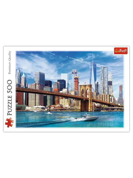 Пазлы для детей 7 8 лет и взрослого 500 элементов Нью-Йорк