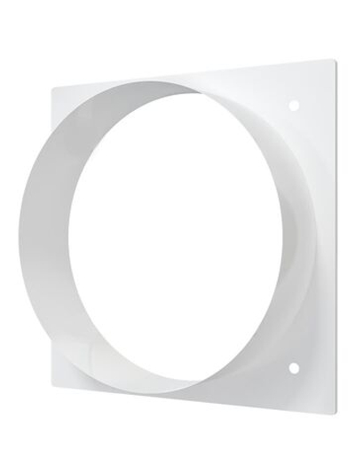 Фланец Ф D100 113х113 пластик ERA