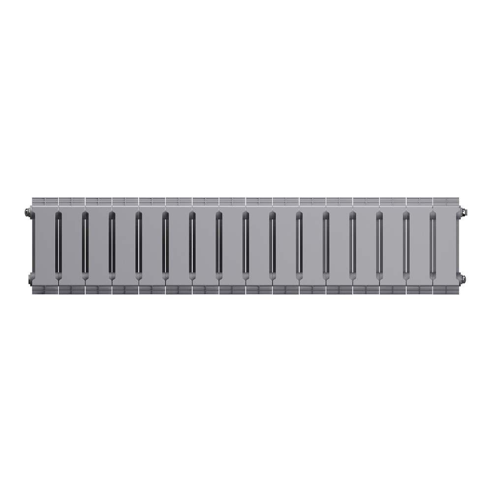 Радиатор биметаллический Royal Thermo PianoForte 200 Silver Satin 16 секций