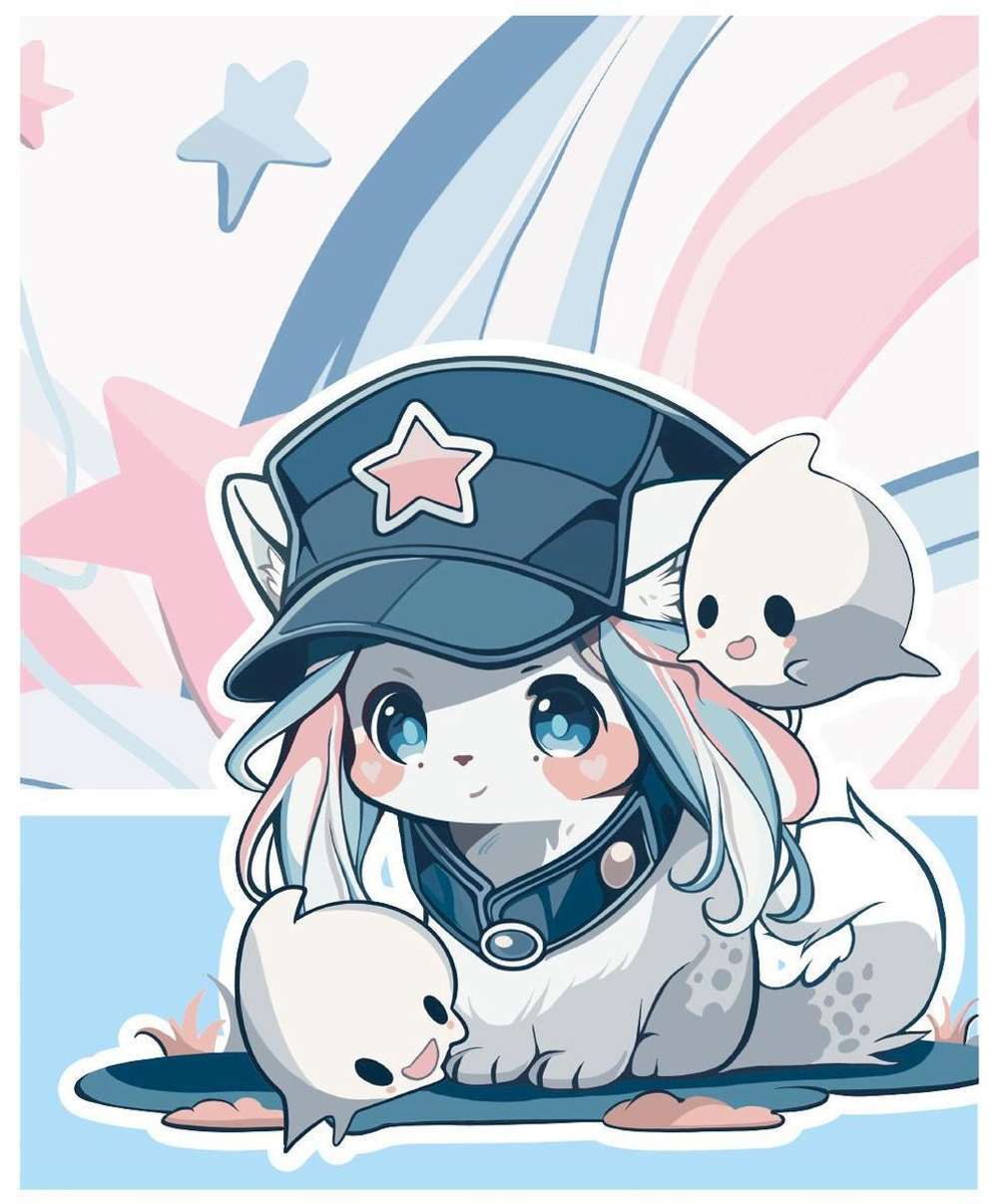 Тетрадь А5 48л клетка на скрепке "Аниме" (ПандаРог)