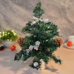 Елка настольная 30см с серебристыми украшениями, SYCB17-121