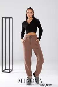 Брюки 681-мокко Minova
