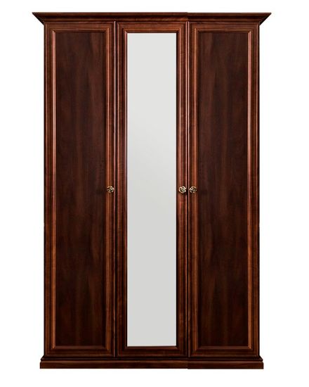 Шкаф . АФИНА 3-х ств орех с зеркалом