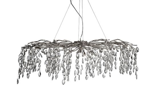 86-8068/1200S Люстра d.120*45 см, металл цвет хром