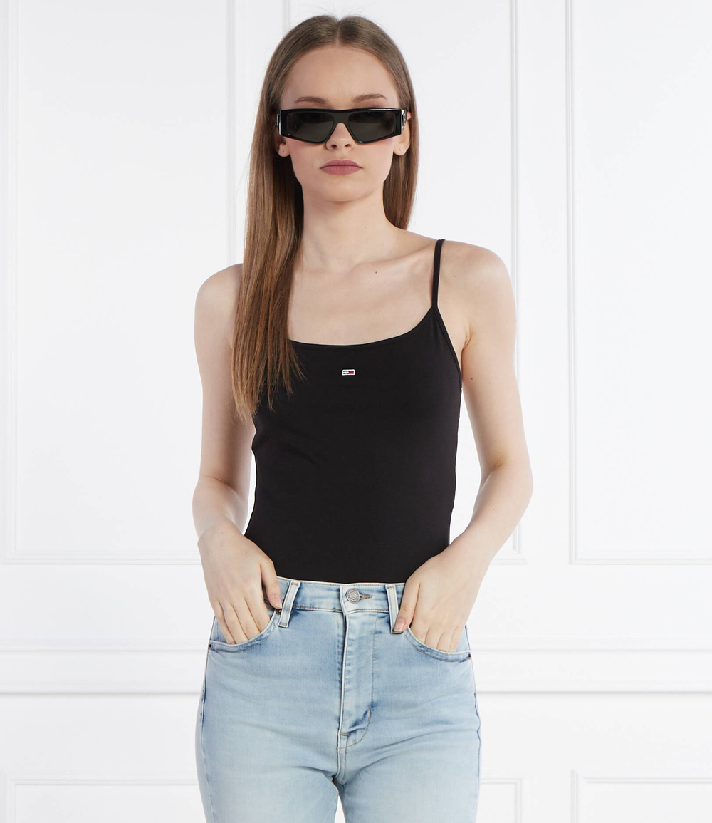 Боди Tommy Jeans - черный(DW0DW17993)