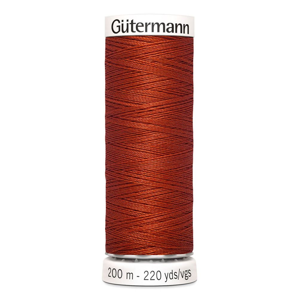 Нитки универсальные Gutermann Sew-all 100 (200 метров), 5 кат. | 837 терракот