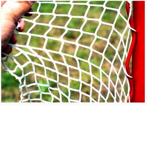 Сетка для хоккейных ворот (хоккей с шайбой), размеры 1,25х1,85х0,70х1,30 м,  толщ. нити 2,6 мм