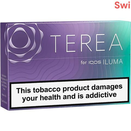 Стики Terea Purple - табак с лесными ягодами и ментолом - Швейцария (блок - 10 пачек)