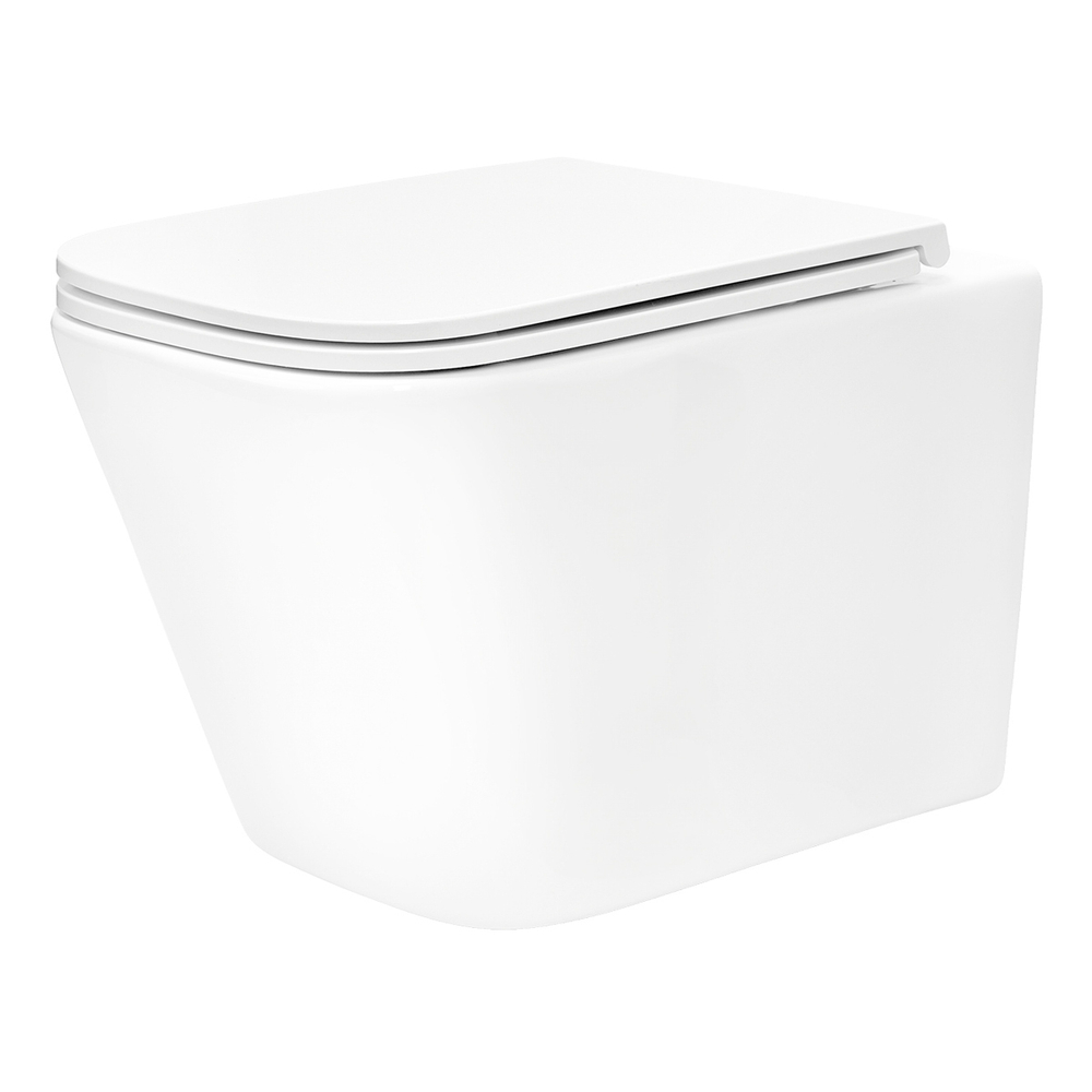 Подвесной унитаз TECEspring MODEL S с сидением белый