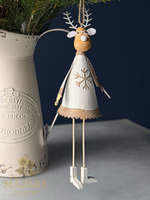 Декор подвесной "Олень" в ассортименте 5x5x25 см