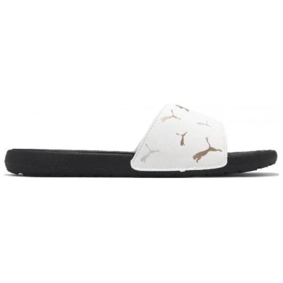 Puma Cool Cat 2.0 Slide 'White Team Gold'