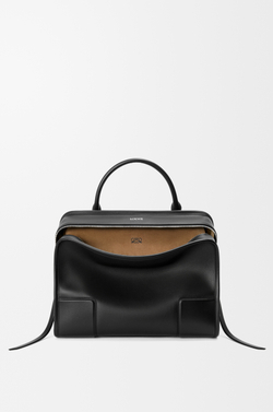 Loewe Большая сумка Amazona 180 из мягкой телячьей кожи, черный