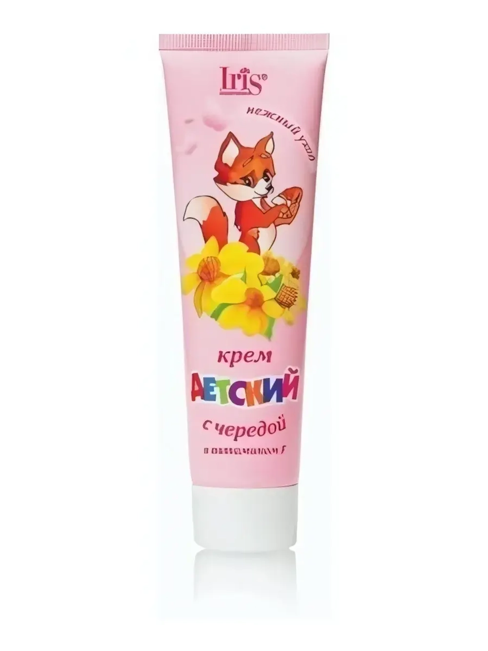 Крем детский ИРИС с чередой и витамином F туба 100мл.