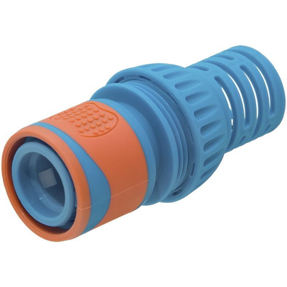 Соединитель с аквастопом для шланга 1/2" Masterprof