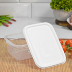 Емкость для СВЧ 0,7л "Матрешка" (белый)