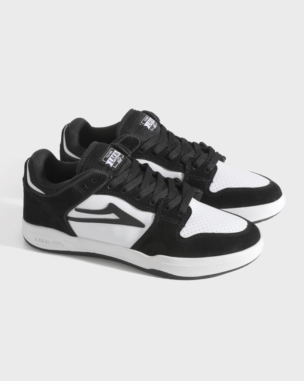 Кеды Lakai Telford Low Black/White Leather (Q3-25)