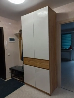 Шкаф для одежды распашной с полками 100х51х236 см Бостон