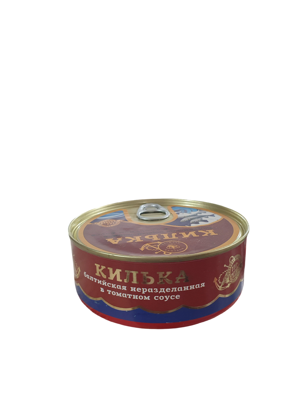 Килька балтийская неразделанная в томатном соусе, 230г