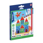 Фломастеры 12 цветов Berlingo Замки, картонная упаковка