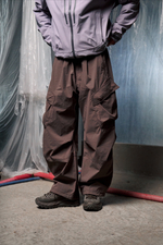 Брюки Nothomme Blue Outdoor Water-Repellent Adjustable Cargo Pants "Pottery Brown"