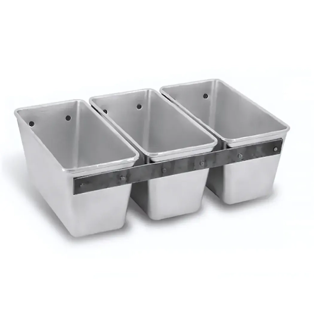 Хлебная форма 500гр 3-х 32,5*21*10см 1,560 гр