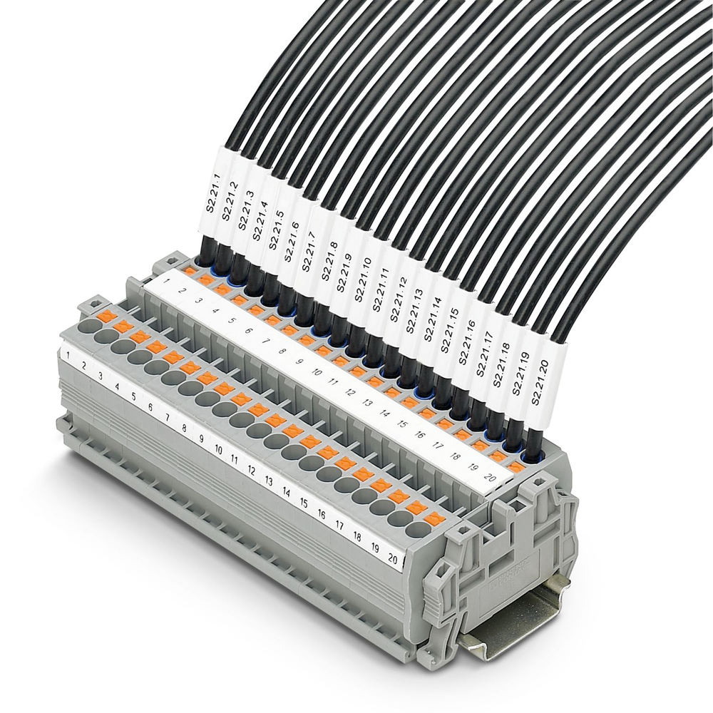 0827573 - UC-WMCO 2,9 (21X3,5) YE - Маркировка для проводов