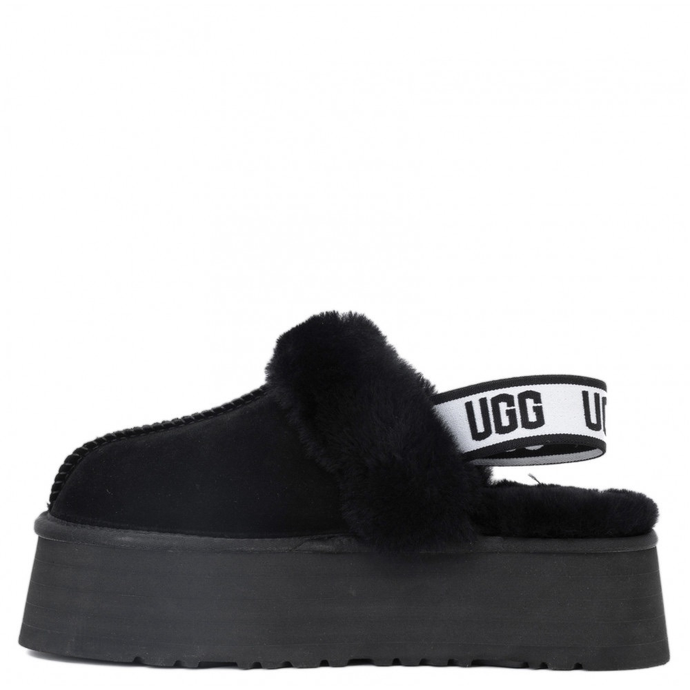 UGG Funkette Suede Platform Black