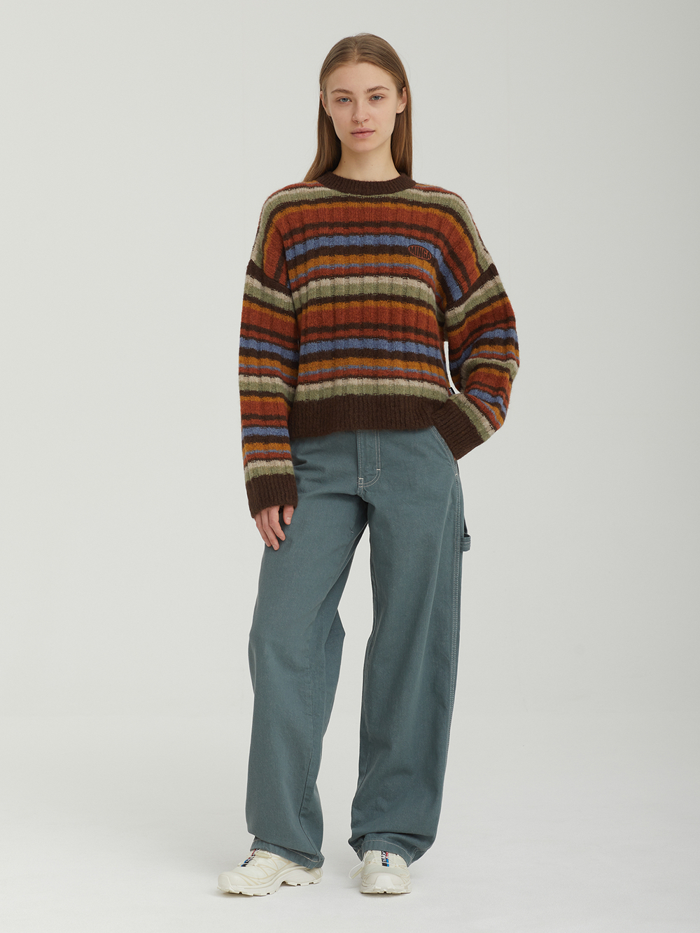 Женские Свитер Anne Striped