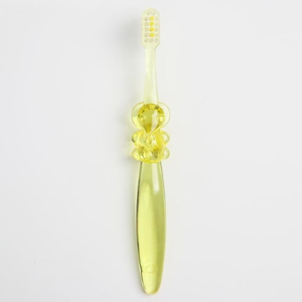 6913485 Детская зубная щетка, цвет желтый
