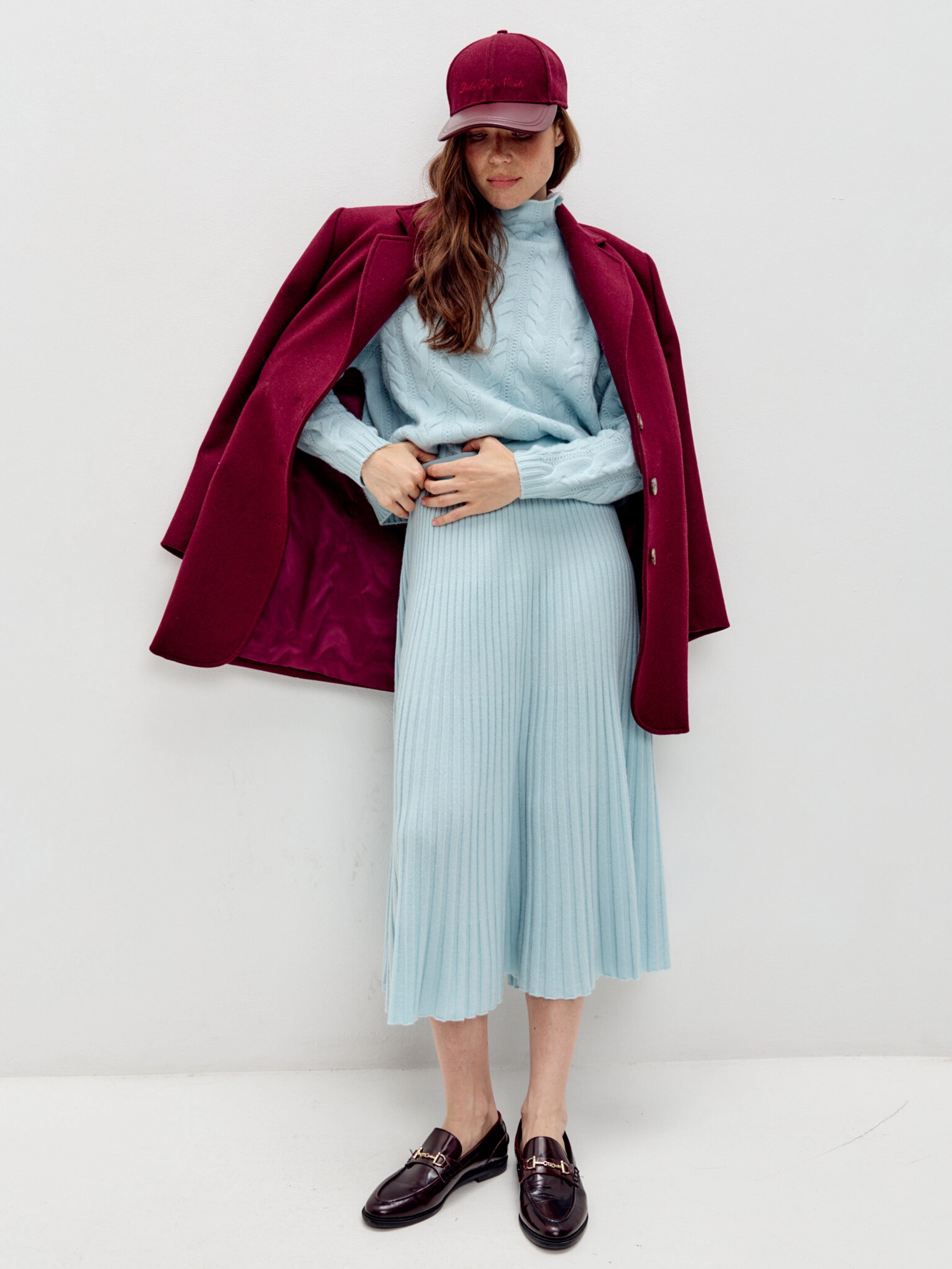 Кашемировая юбка