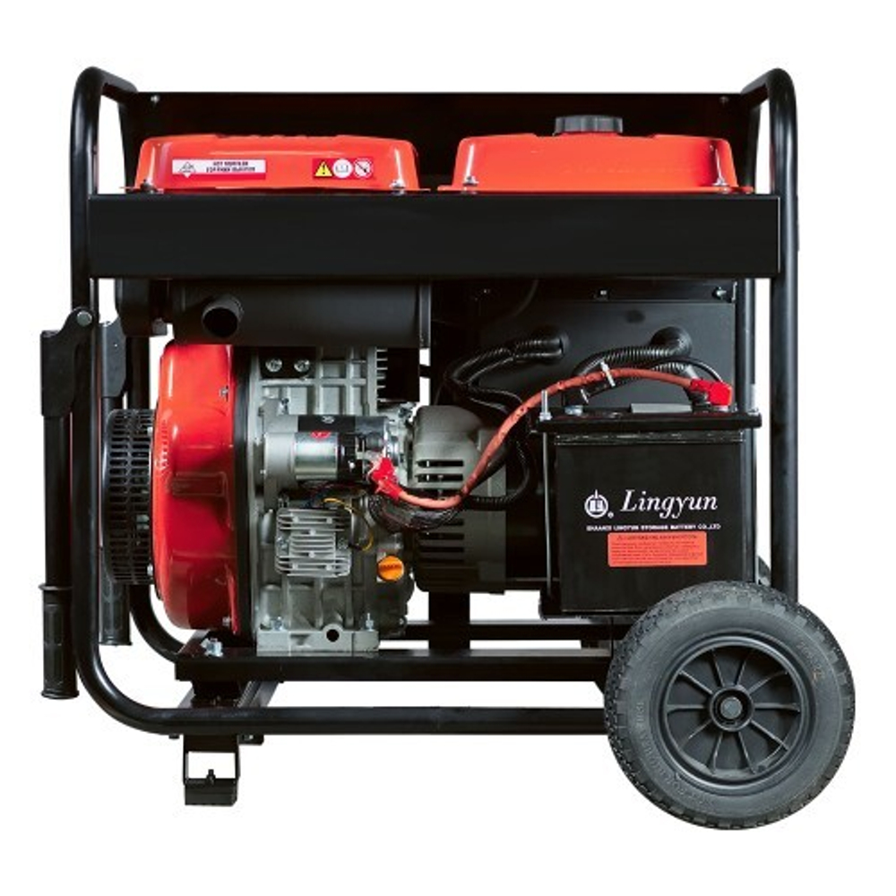 Электростанция дизельная с воздушным охлаждением FUBAG DS 9500 XD ES открытая 646240