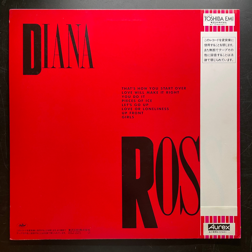 Diana Ross ‎– Ross (Япония 1983г.)