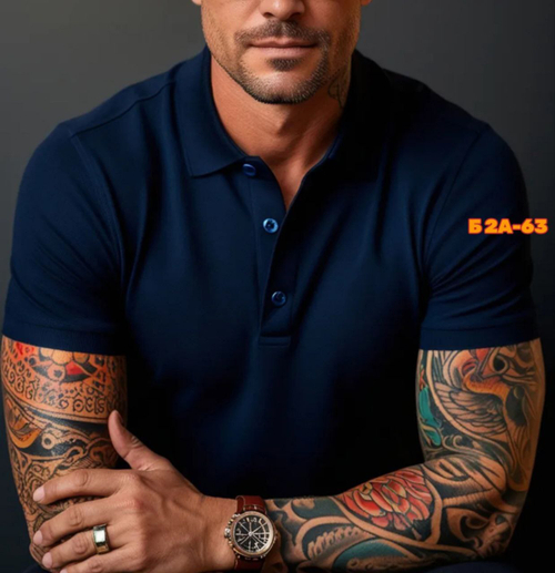 Футболка поло, хлопок