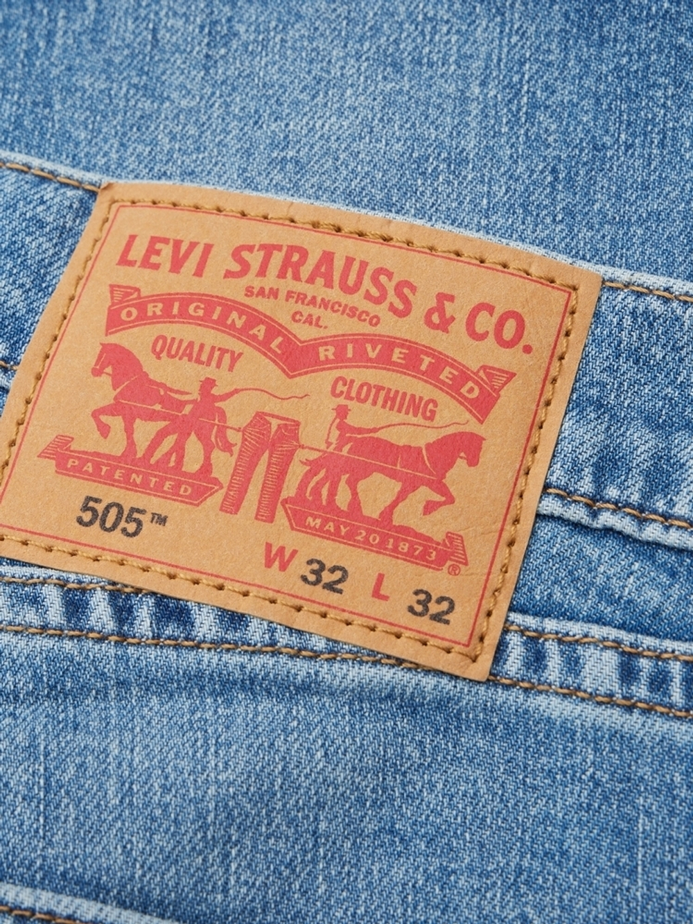 Мужские прямые джинсы Levi's 505 Regular Fit 00505-2840