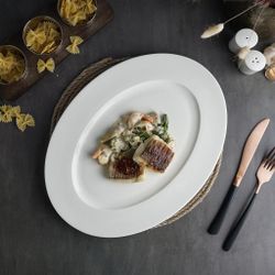 Блюдо овальное 36*27 см h2,3 см   Noble [1]