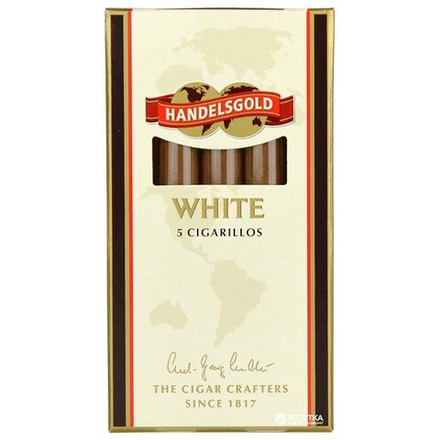Сигариллы Handelsgold White (Кокос) с деревянным мундштуком