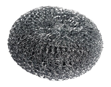 611 Мочалка металлическая для посуды 1шт