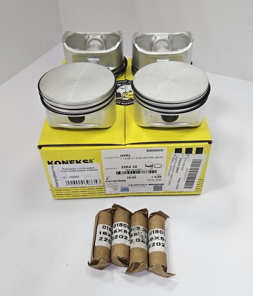 Поршни  с кольцами +0.50 Y16XE  Z16XE  KONEKS