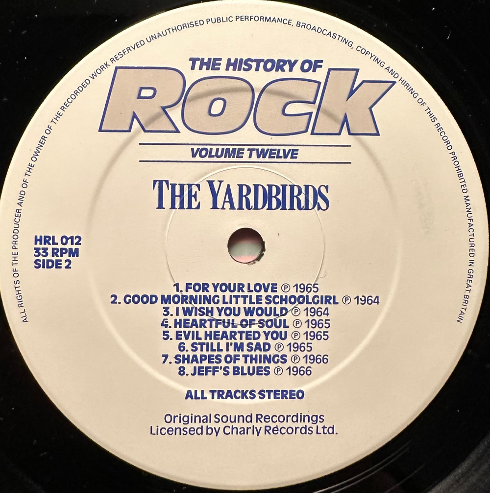 Сборник - The History Of Rock 12 (Англия 1983г.) 2LP