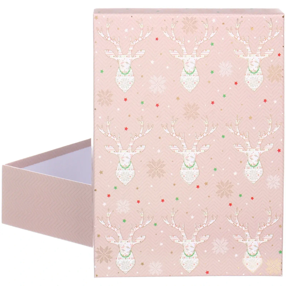 Коробка подарочная «Зимний вихрь» 29*21*8 см