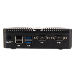 Hiper NUGJ4125 Nettop HIPER NUG, Intel Celeron J4125, 1*DDR4 SODIMM, Intel UHD 600 (VGA + HDMI), 2*USB2.0, 2*USB3.0, 2*COM, 2*LAN, 1*2.5HDD, WiFi, VESA