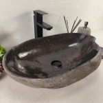 Раковина из речного камня RS-65112 60*38*15 0862