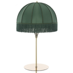 Citilux Базель CL407932T Торшер бронза со столиком и зелёным абажуром